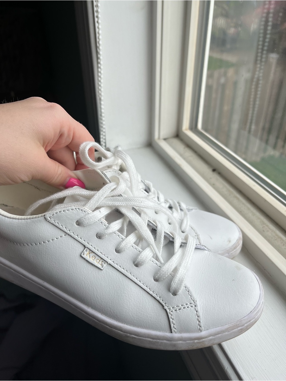 Keds Ace White Sneakers - Picture 9 of 12